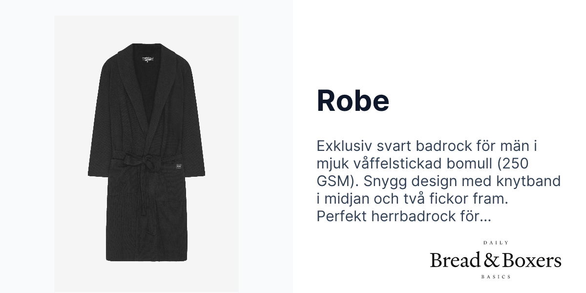 Bread Robe Robe | Bread & Boxers