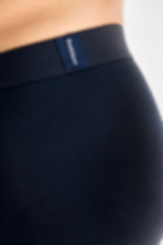 10-pack Cotton Bikini Briefs - Black/gray melange/light blue - Ladies