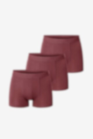 Burgundy Boxer Brief underpants 3-Pack Bread & Boxers - Bread & Boxers