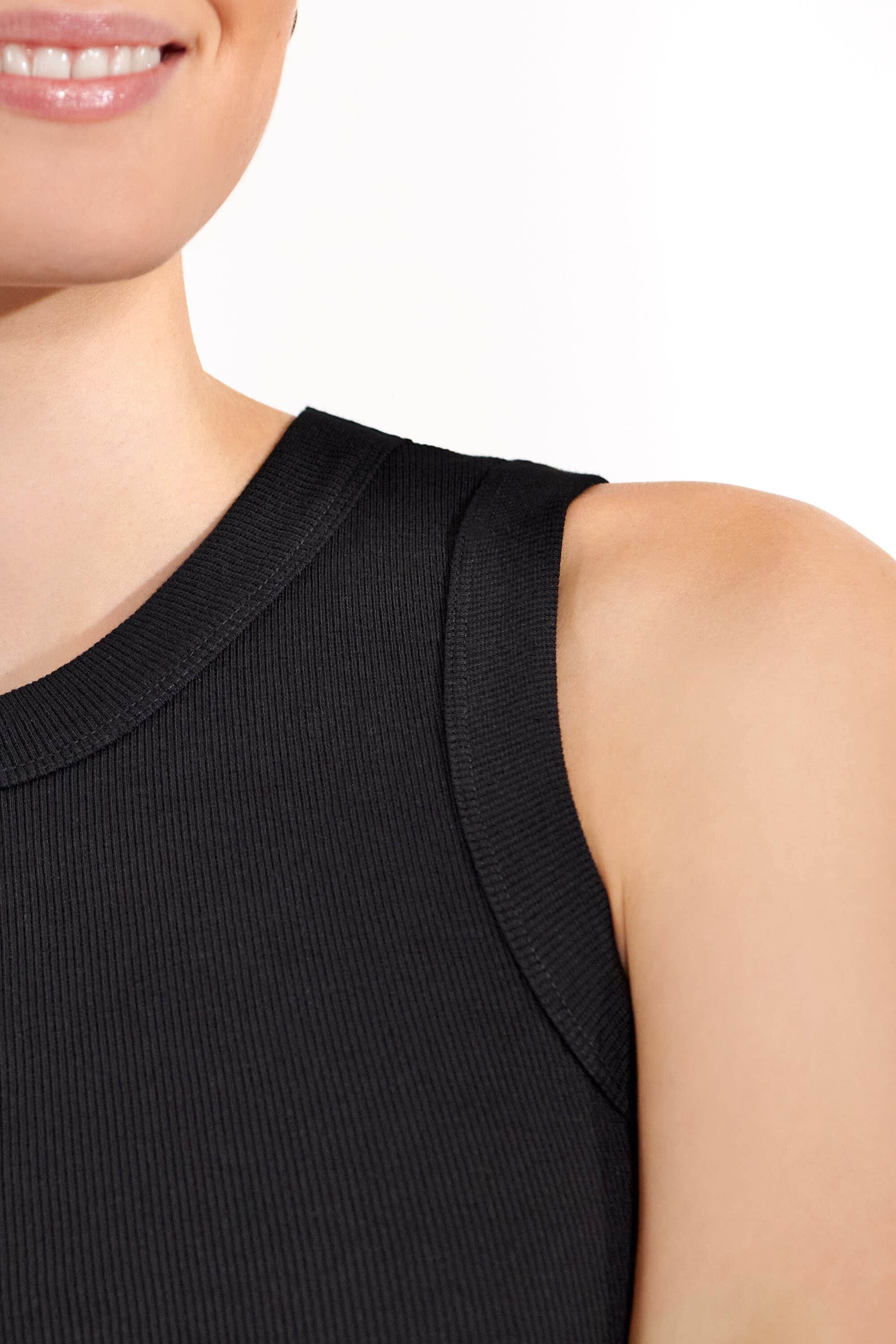 Dress ribbed