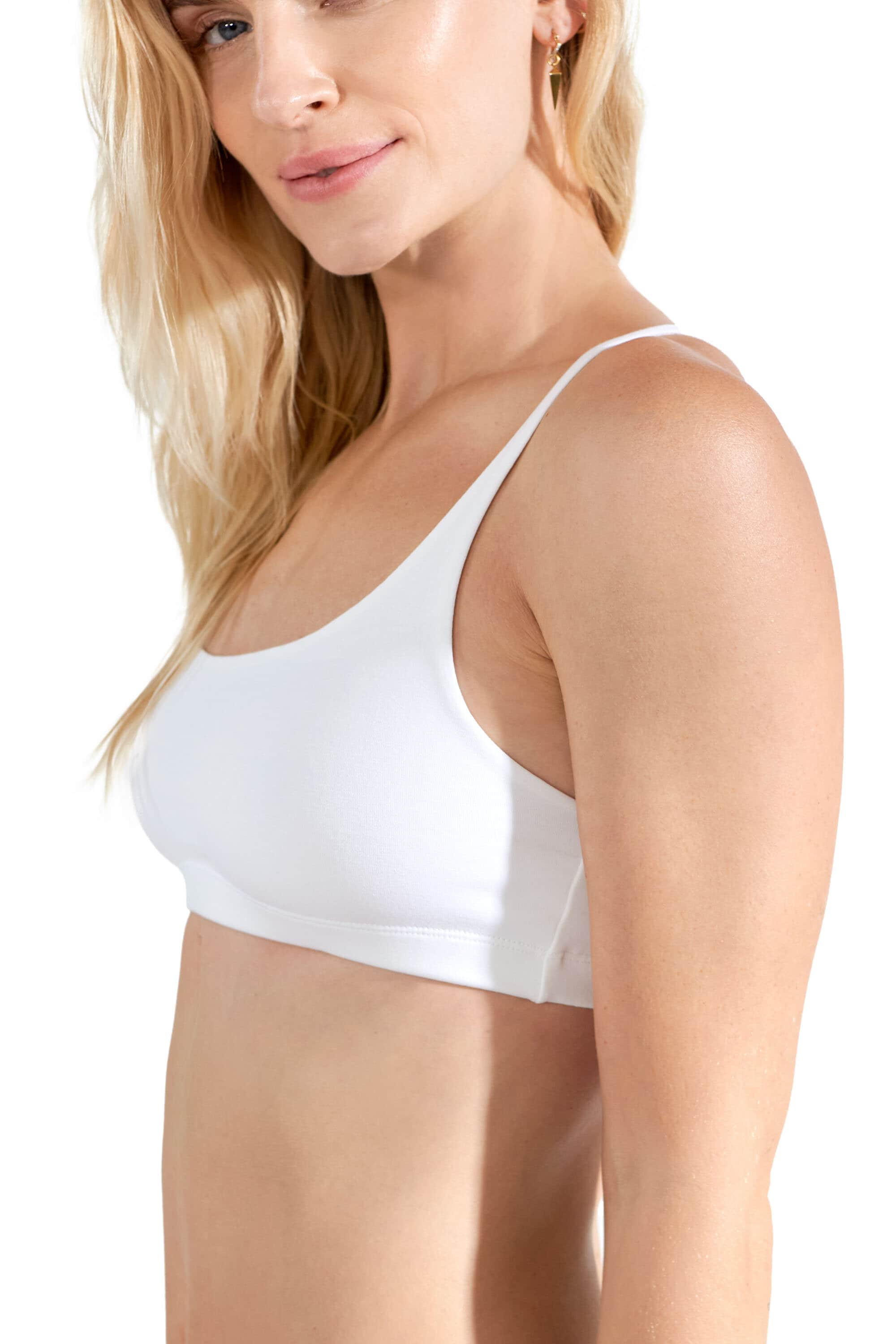 ButterySoft Front Twist Mesh Back Sports Bra - Ivory White - Shop  silverwind Women's Athletic Underwear - Pinkoi