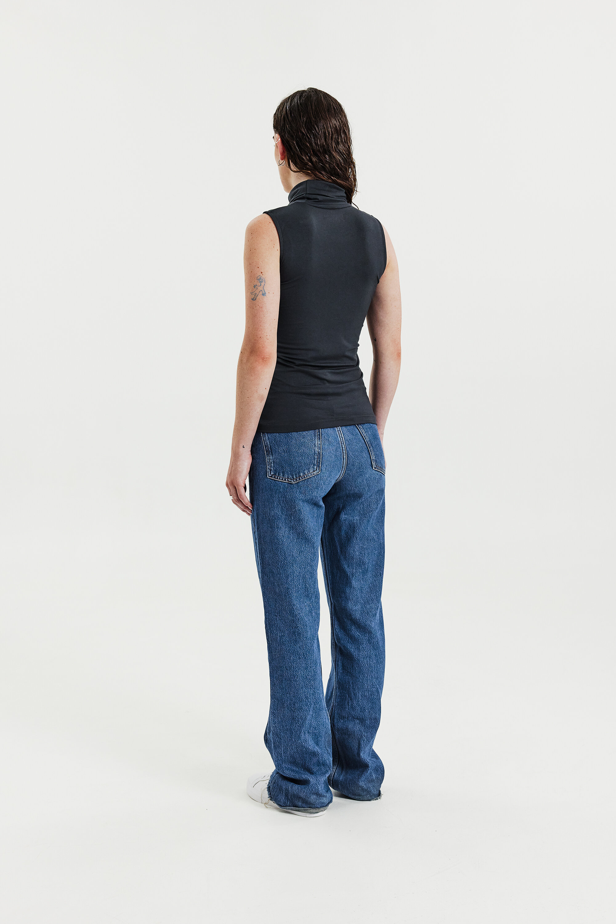 Sleeveless Turtleneck