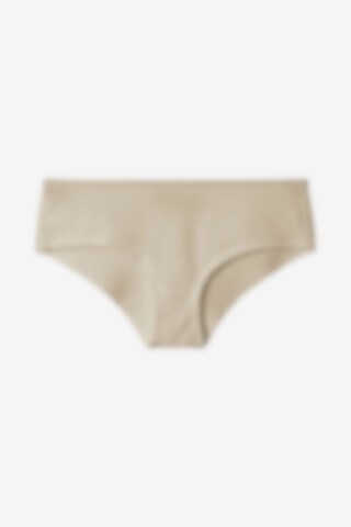 Beige organic cotton thong for ladies - Bread & Boxers
